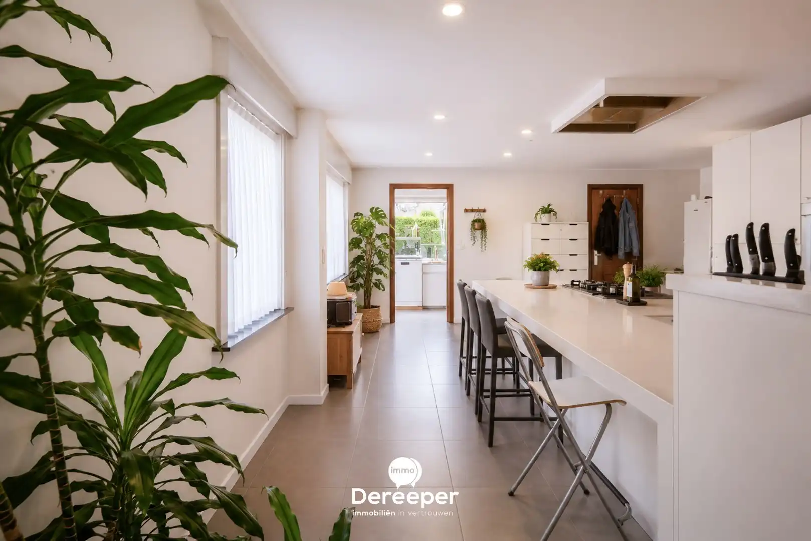 Te renoveren halfopen woning met zuidgerichte tuin op 571 m² in Jabbeke foto 4