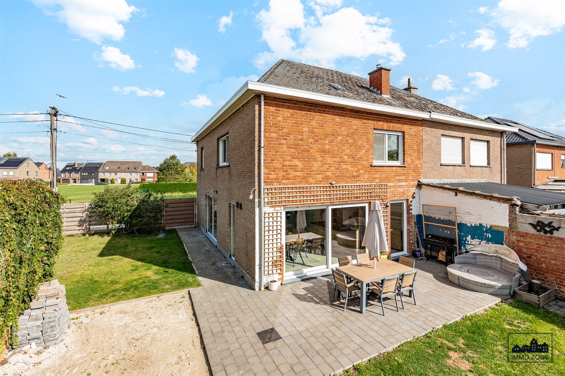 Leuke halfopen bebouwing met 3 slaapkamers in Wichelen foto 23