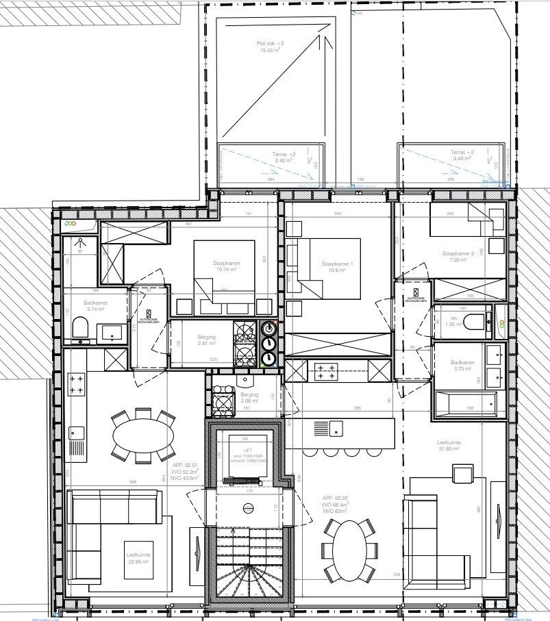 Nieuwbouw 2-slaapkamerappartement te Bredene foto 3