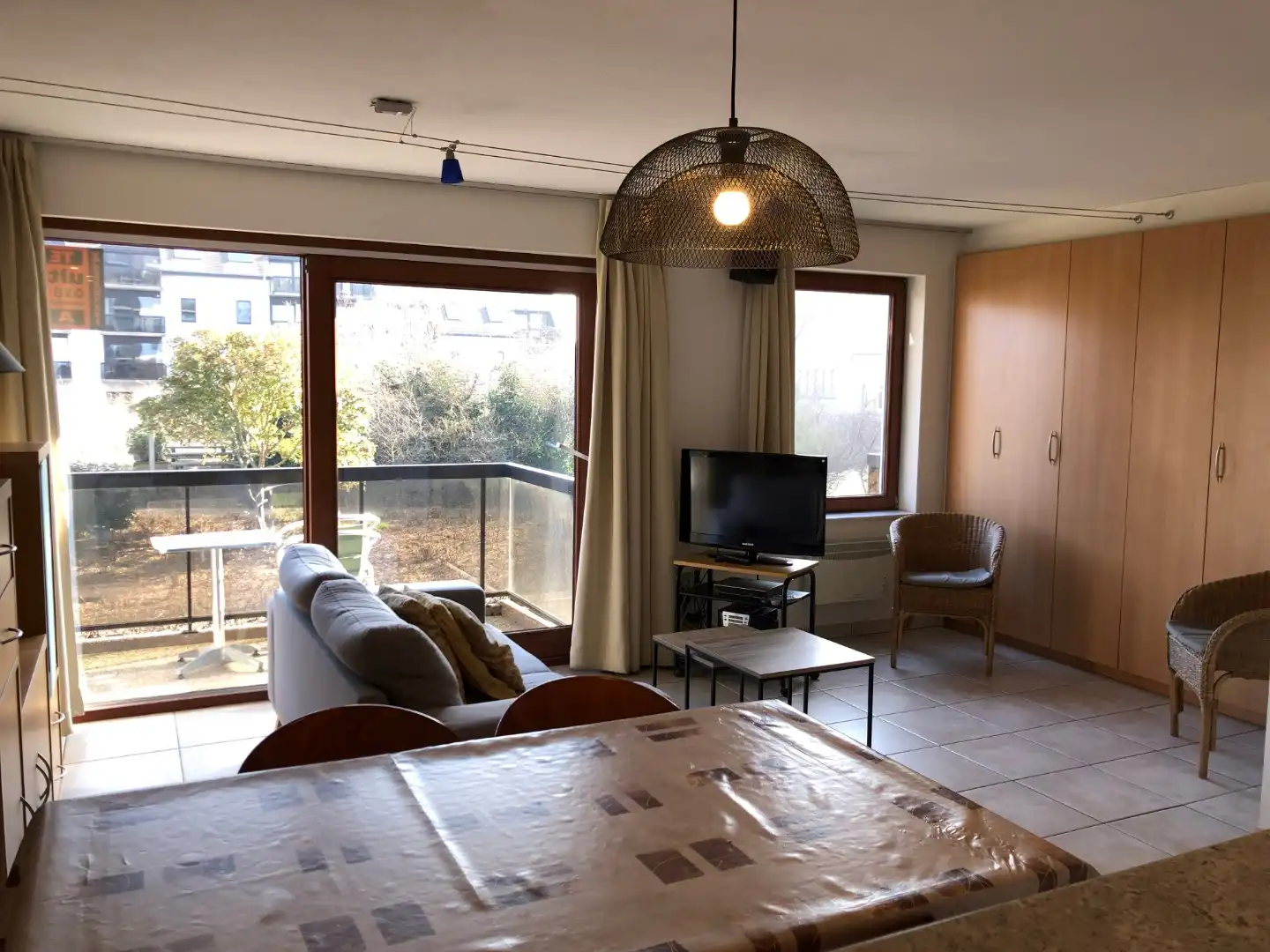 Ruime  ZUIDgerichte studio met slaaphoek en zonneterras in residentie Koksijde Promenade aan Ster der Zee. foto 4