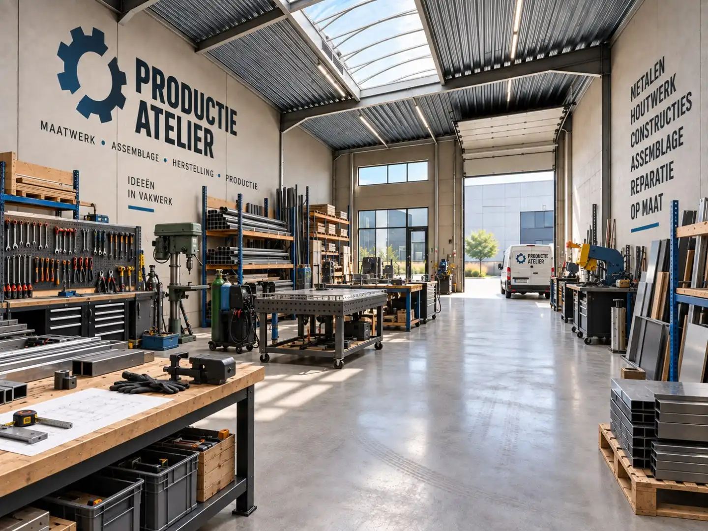 Loods te koop – 246 m² met 2 parkeerplaatsen inbegrepen op de industriezone te Ichtegem foto 7