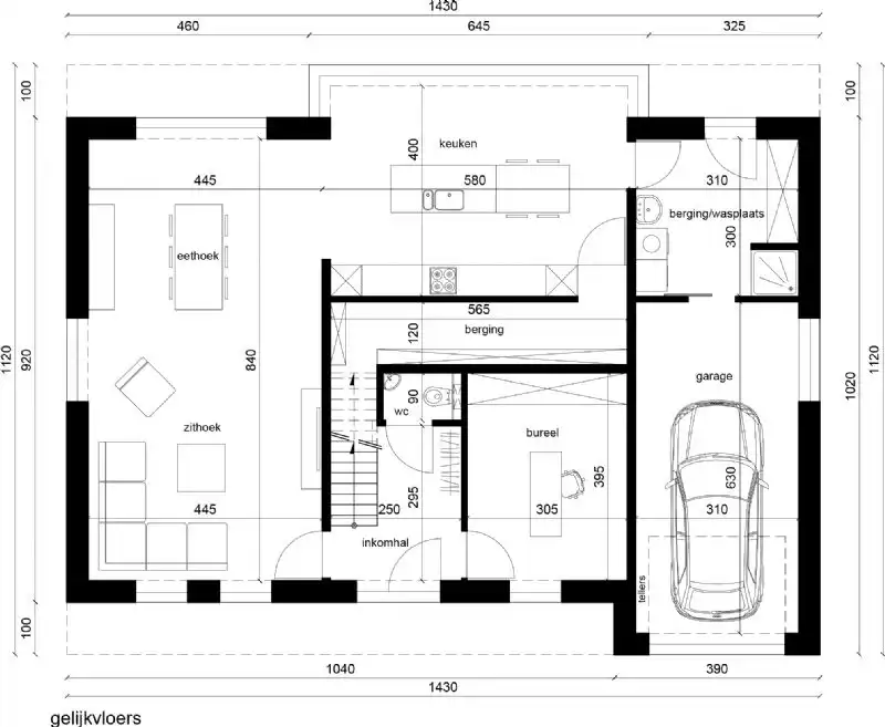 Nieuw te bouwen alleenstaande woning te Oostkamp. foto 3
