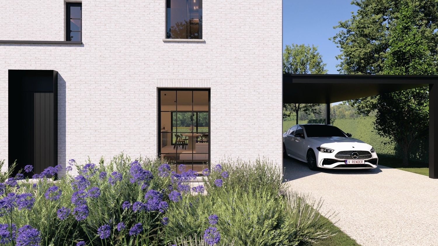 Villa Grenszicht - Moderne nieuwbouwwoningen op een zuidgericht perceel in Lanaken foto 3