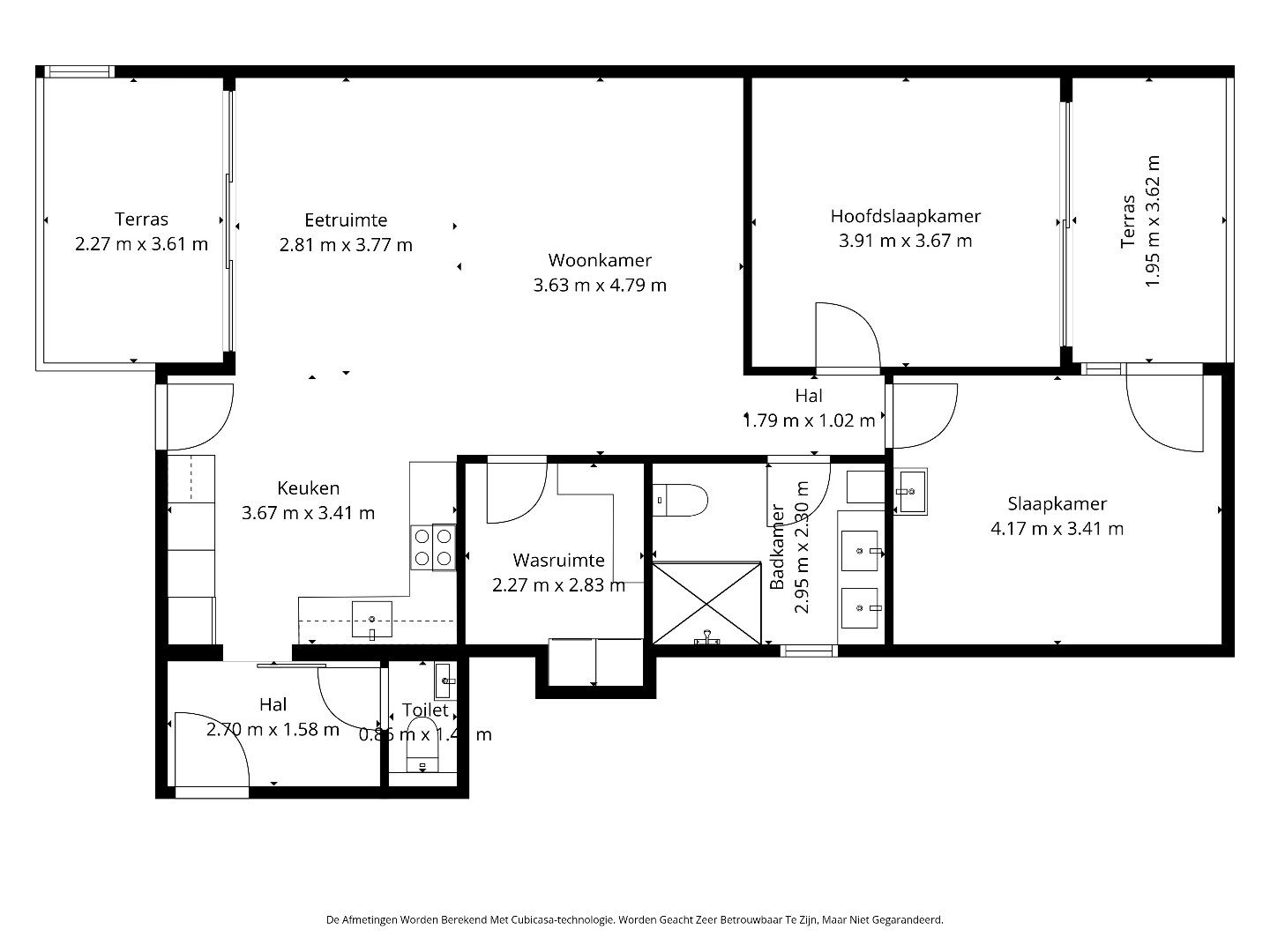 RECENT APPARTEMENT INCLUSIEF PARKING + 2 BERGINGEN IN CENTRUM LANAKEN !  foto 31
