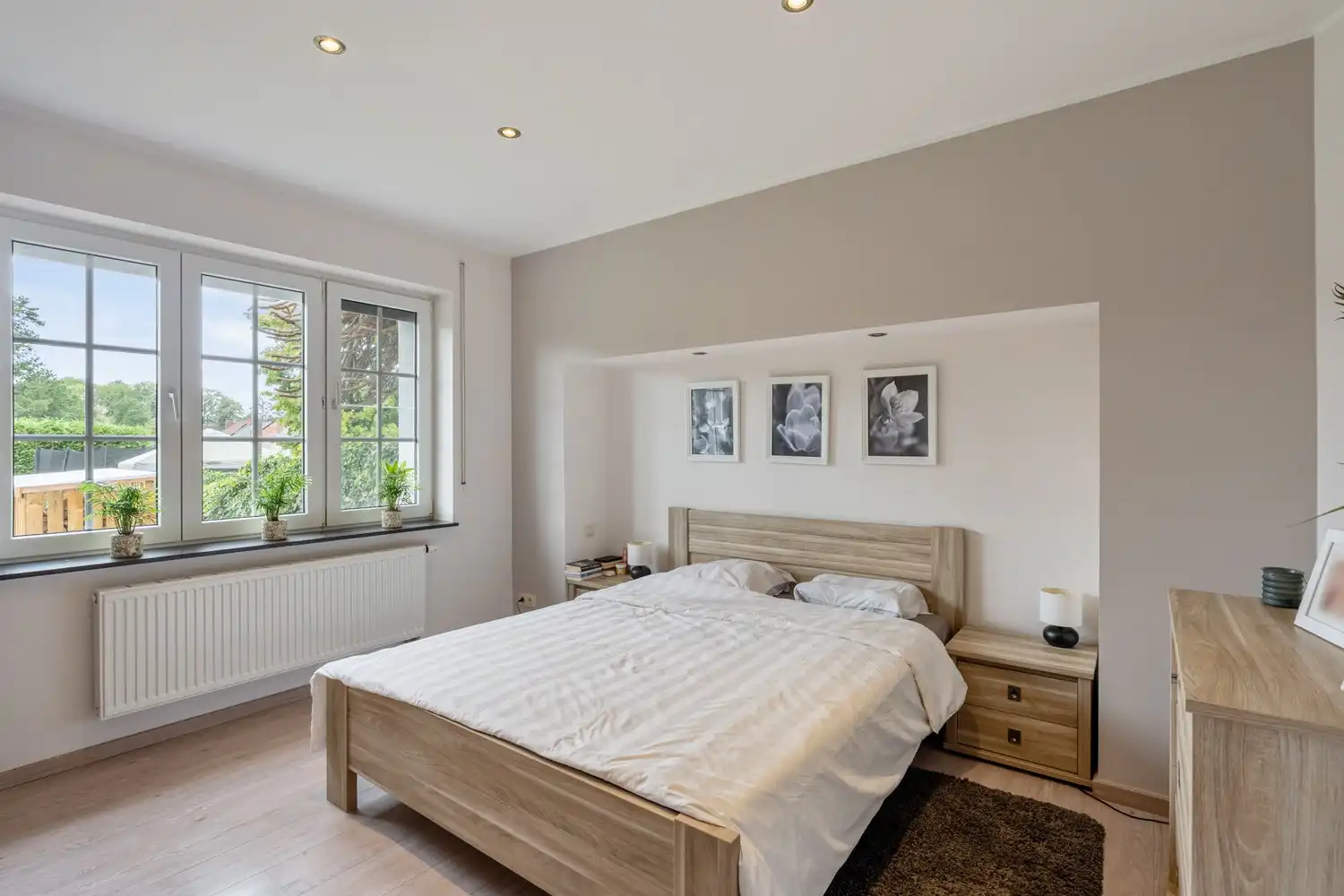 Landelijk gelegen, instapklare woning met 4 slaapkamers en zuidwestgerichte tuin op 8a27ca te Lubbeek. foto 24