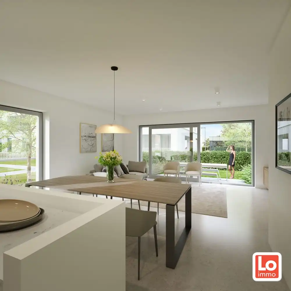 Moderne nieuwbouwwoning met 3 slaapkamers en bureauruimte in een prachtige tuin foto {{pictureIndex}}