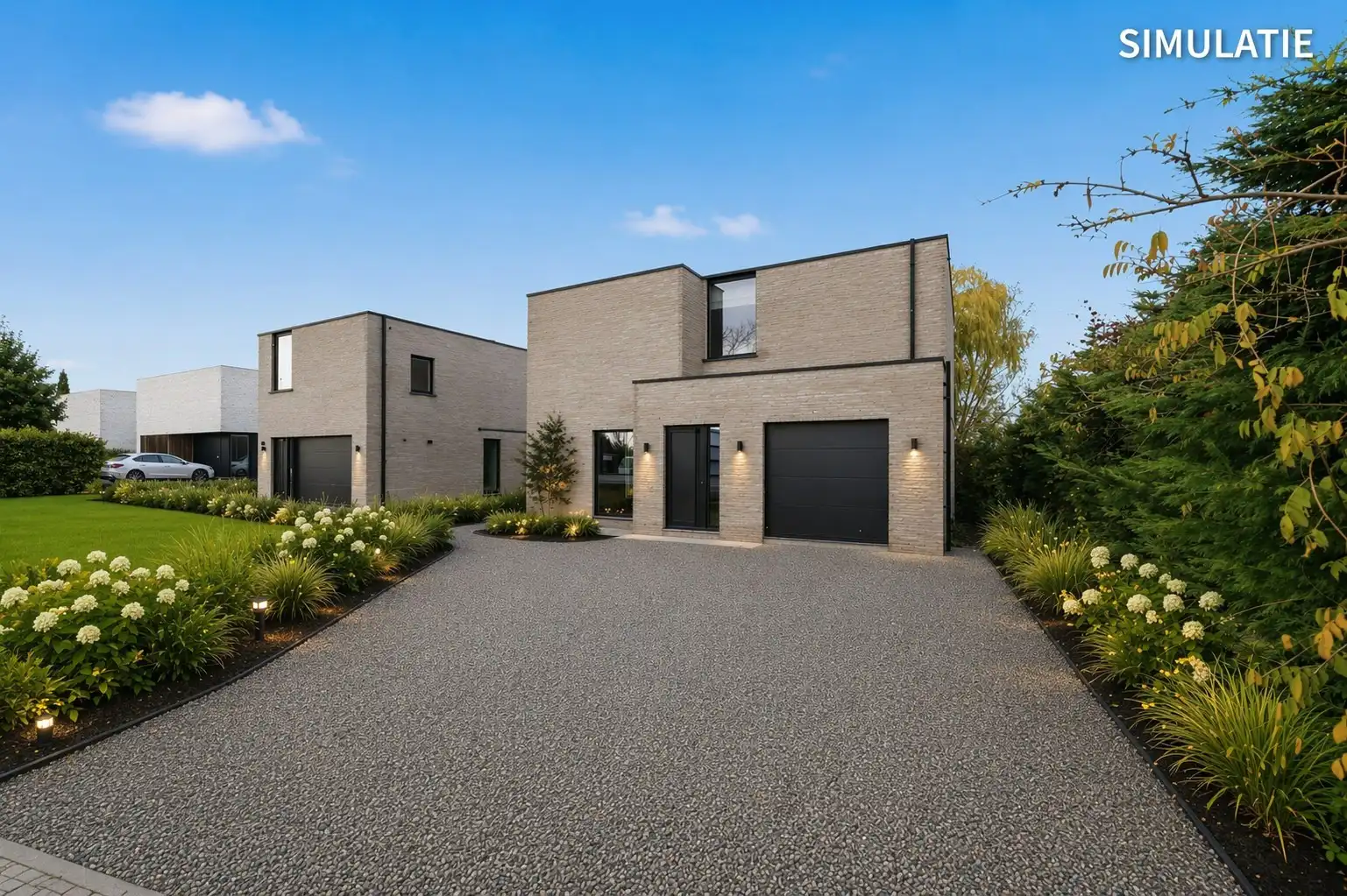 Moderne nieuwbouwvilla op 1.146 m² in Zonnebeke foto {{pictureIndex}}