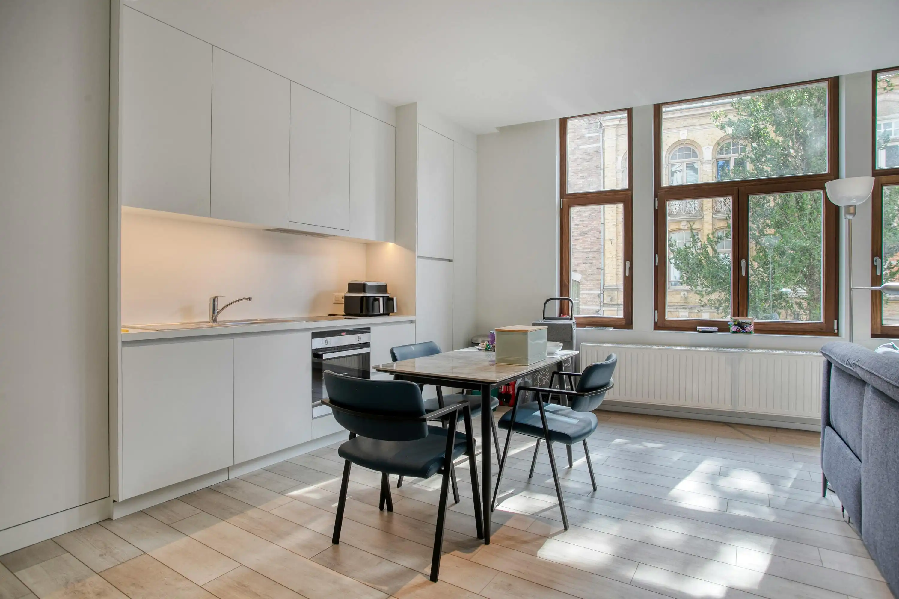 Appartement (energielabel A) met één slaapkamer en terras in Ieper centrum  foto 4