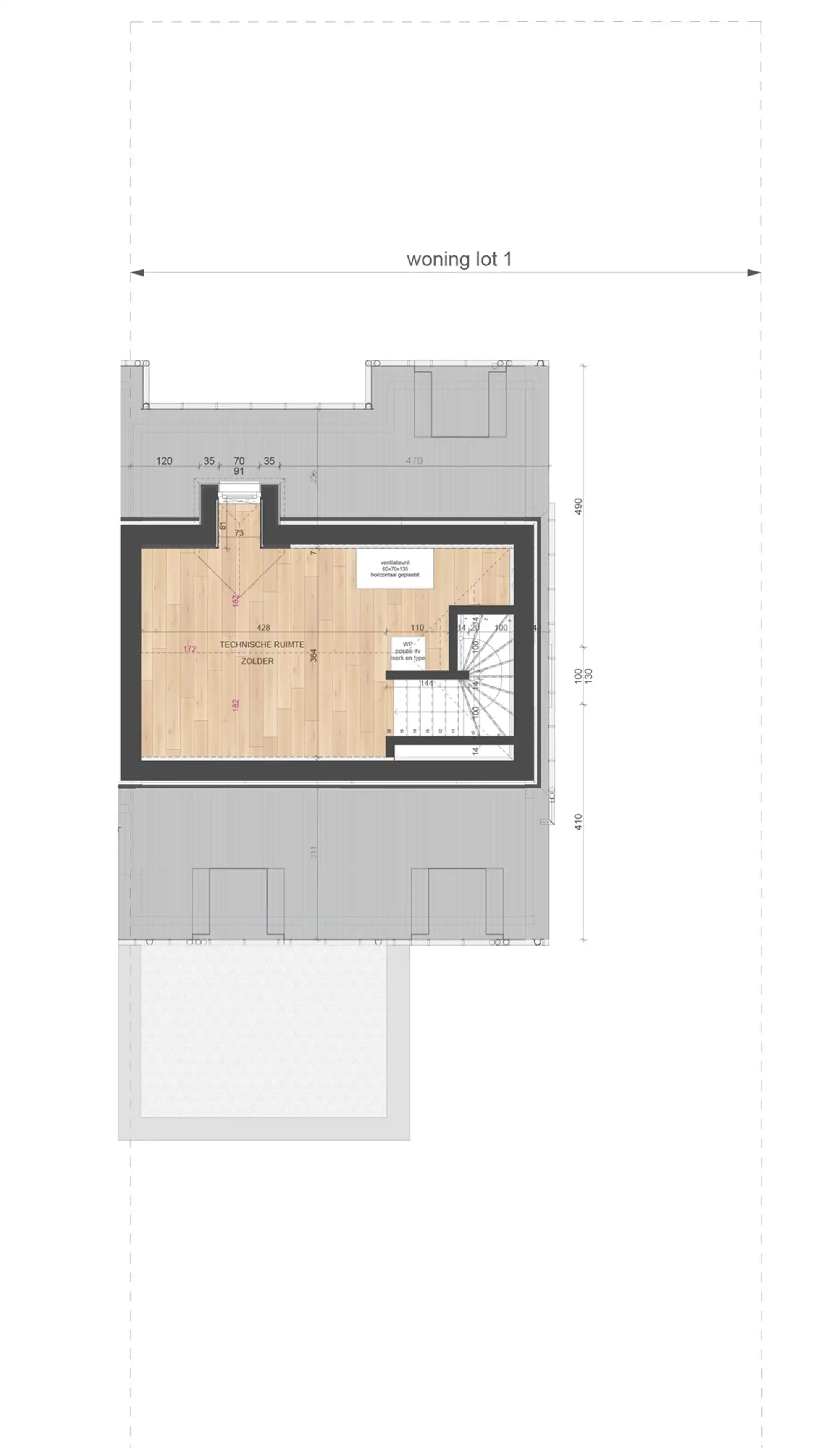 NIEUWBOUWWONING MET 3 SLAAPKAMERS UITERST RUSTIG DOCH CENTRAAL GELEGEN TE ZONHOVEN foto 15