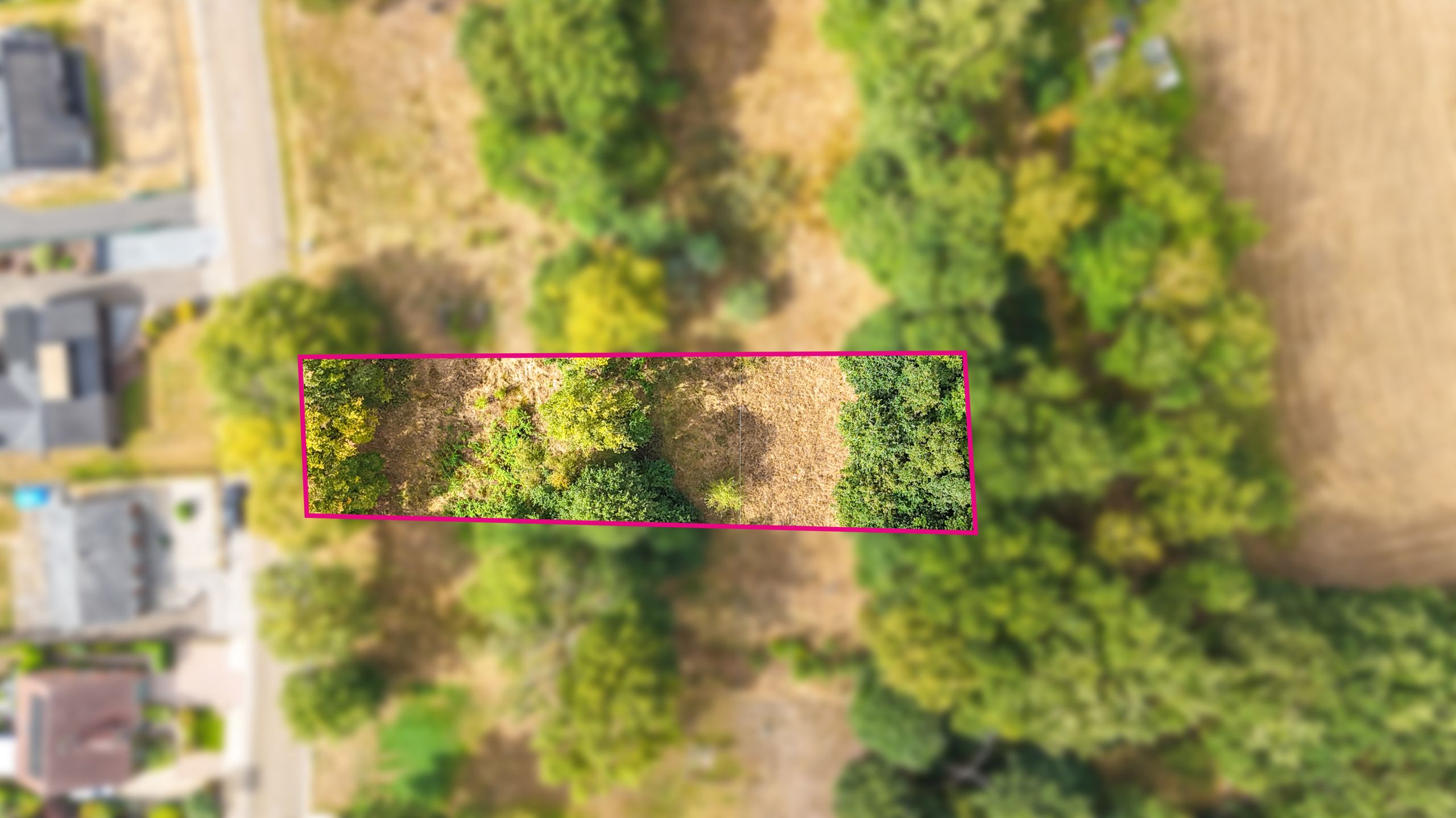 Prachtig in 't groen gelegen  bouwgrond voor OB van 13 are ! foto 8