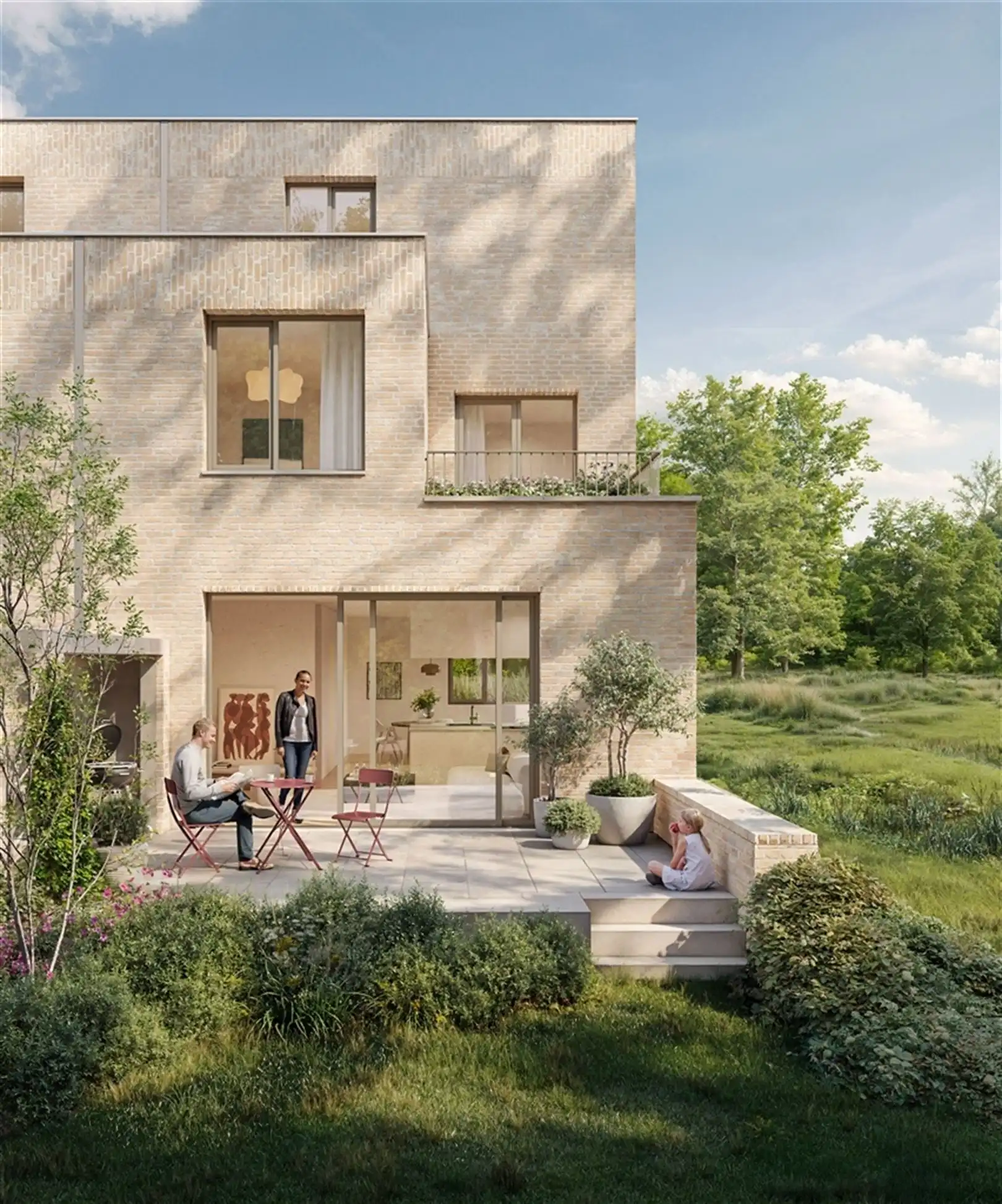 Nieuwbouw gelijkvloers kantoor in project Het Porfier te Sint-Amandsberg foto 8
