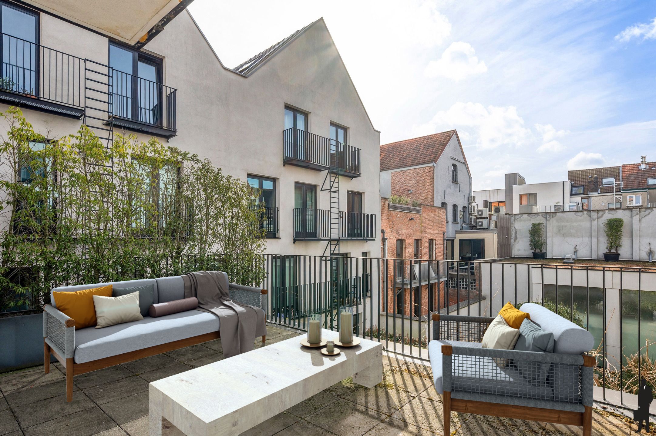 Luxe loft in het bruisende centrum van Antwerpen met zonnig terras foto 8