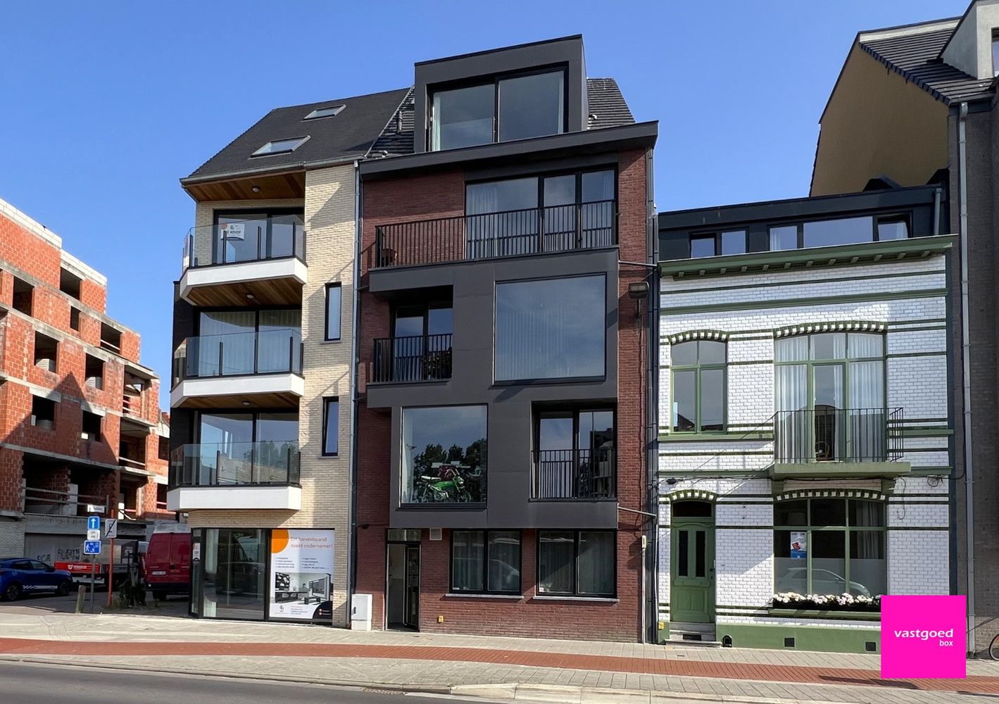 Appartement met 2 slaapkamers en terras, centrum Oostende foto {{pictureIndex}}