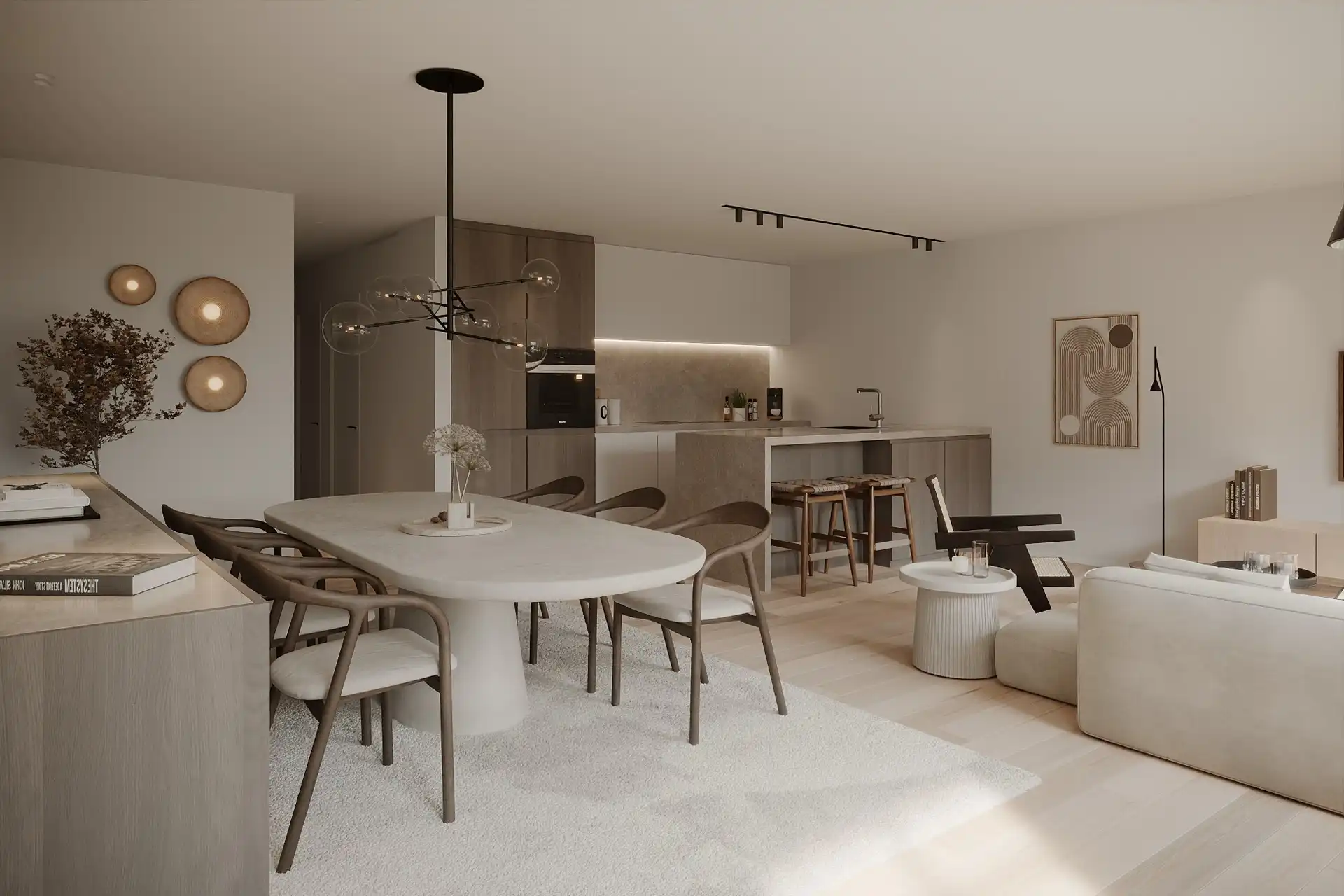Appartement met drie slaapkamers en extra zolderruimte foto 5