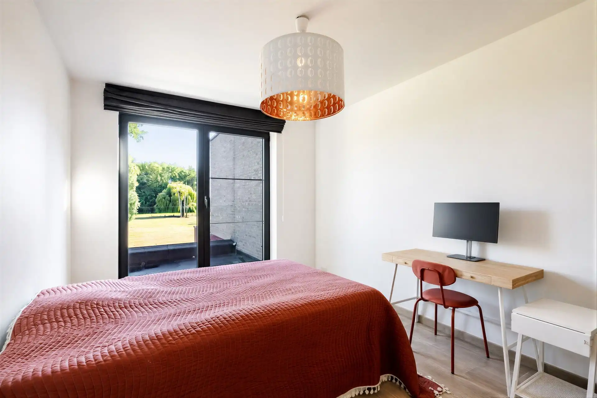 Penthouse met 3 slaapkamers, dressing en panoramisch zicht op het groen te Lede foto 15