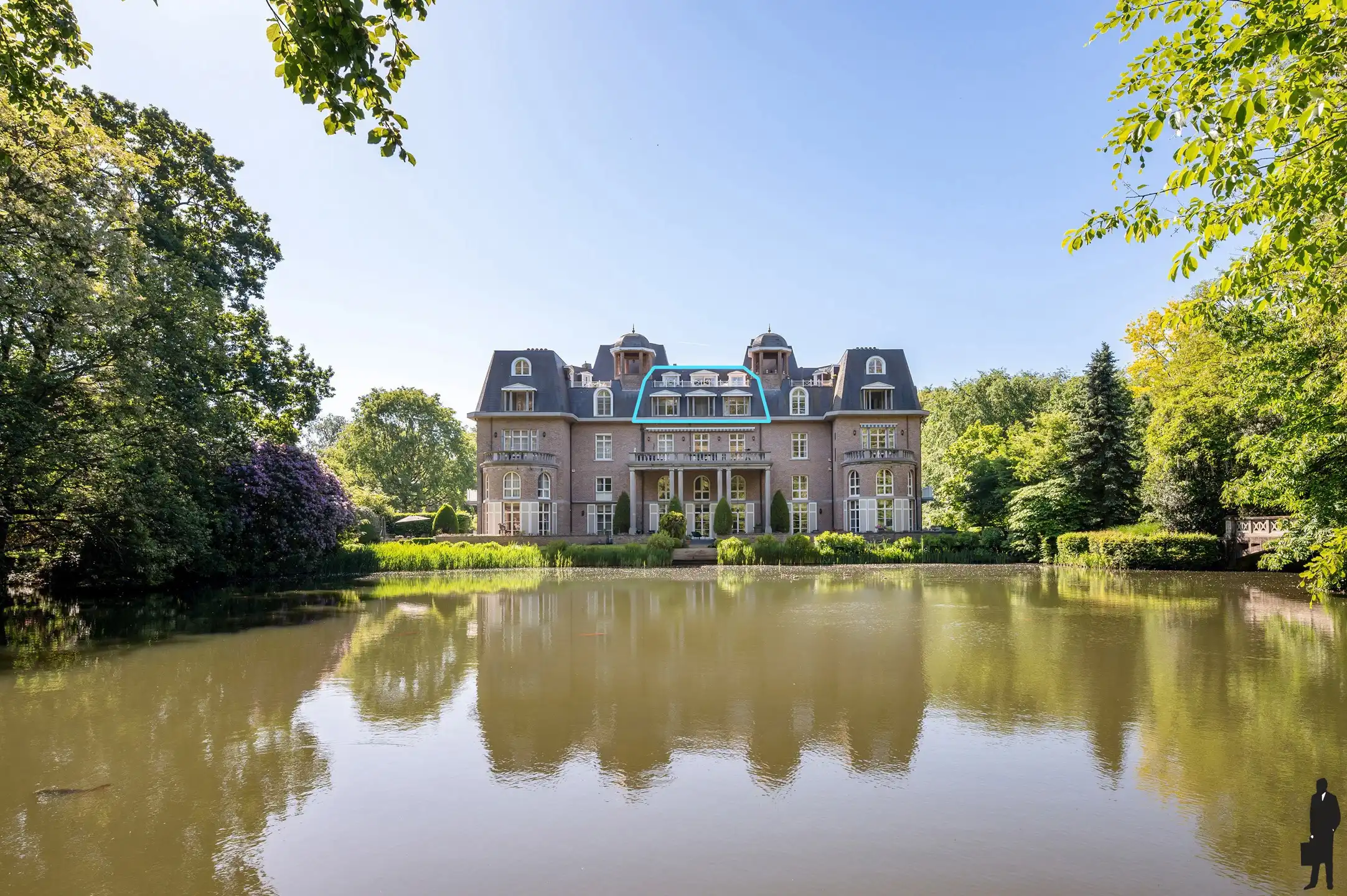 Royale dakduplex kasteel "Blauwhof"! foto 22
