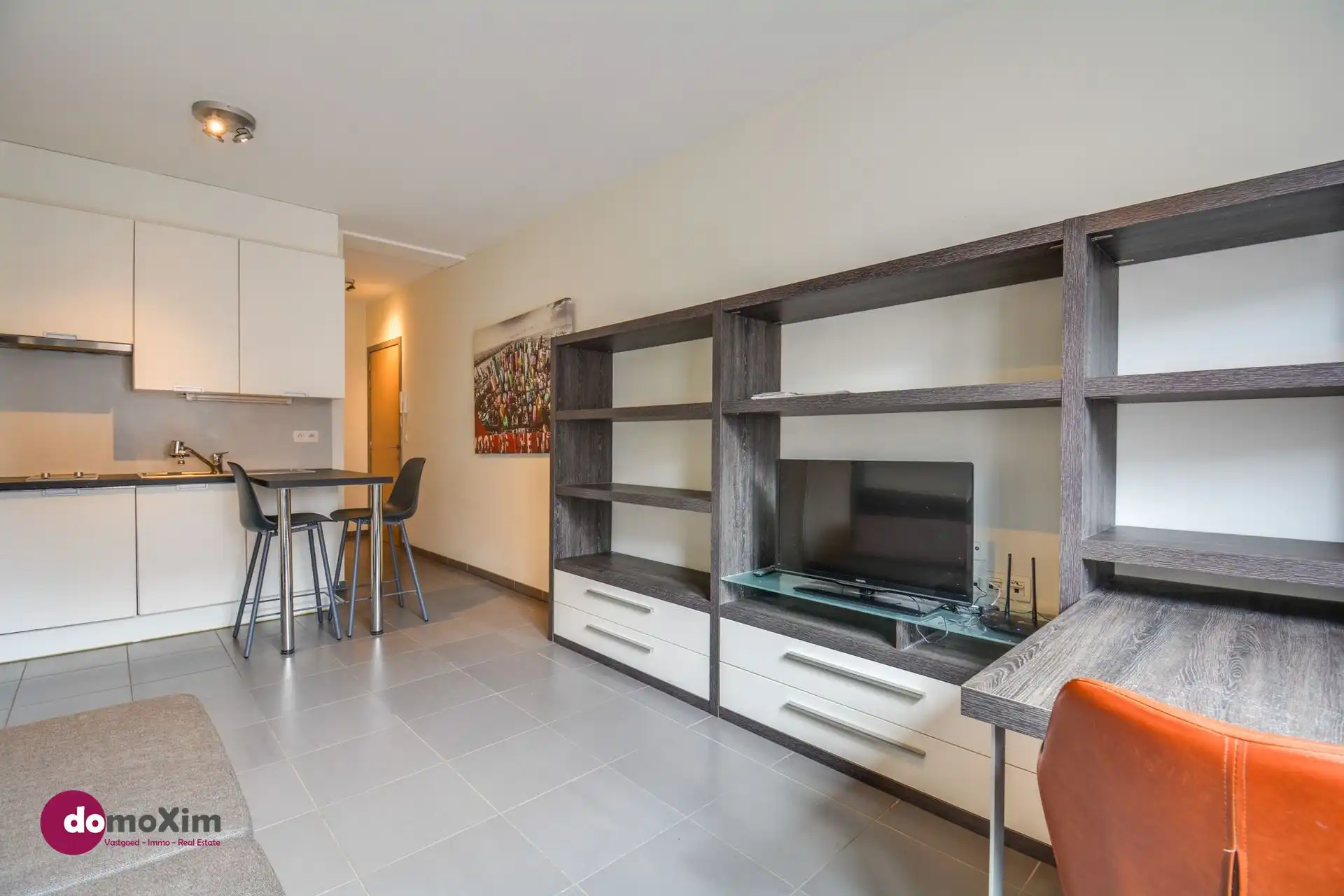 Moderne gemeubelde studio, geschikt voor één persoon, in het centrum van Leuven  foto 6