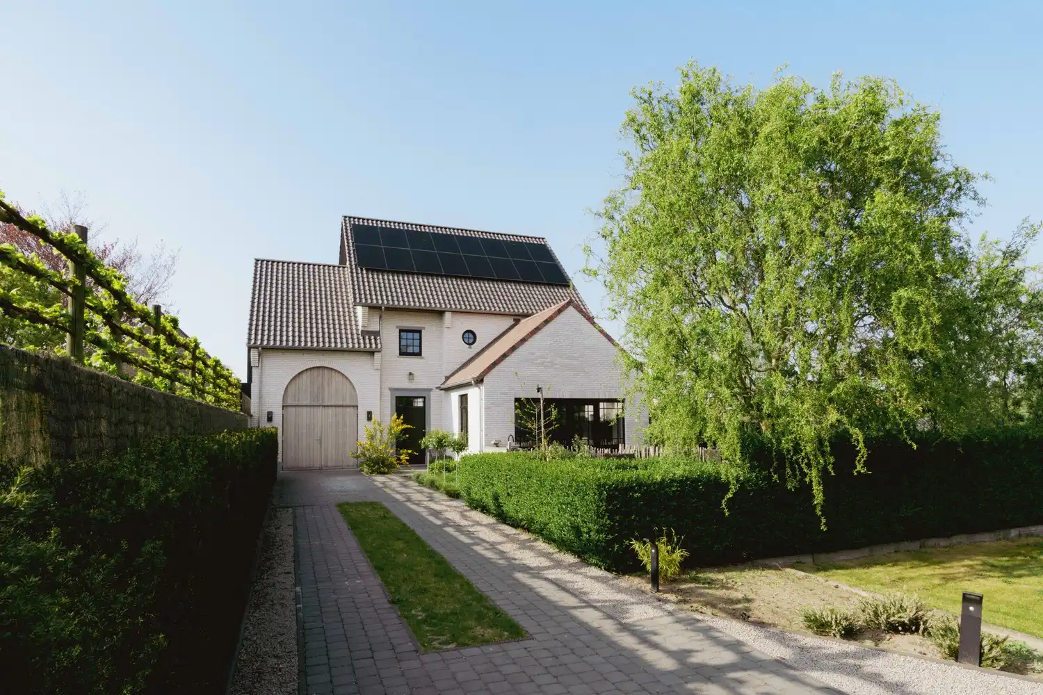 Prachtige villa in pastorijstijl aan de rand van Eeklo foto 11