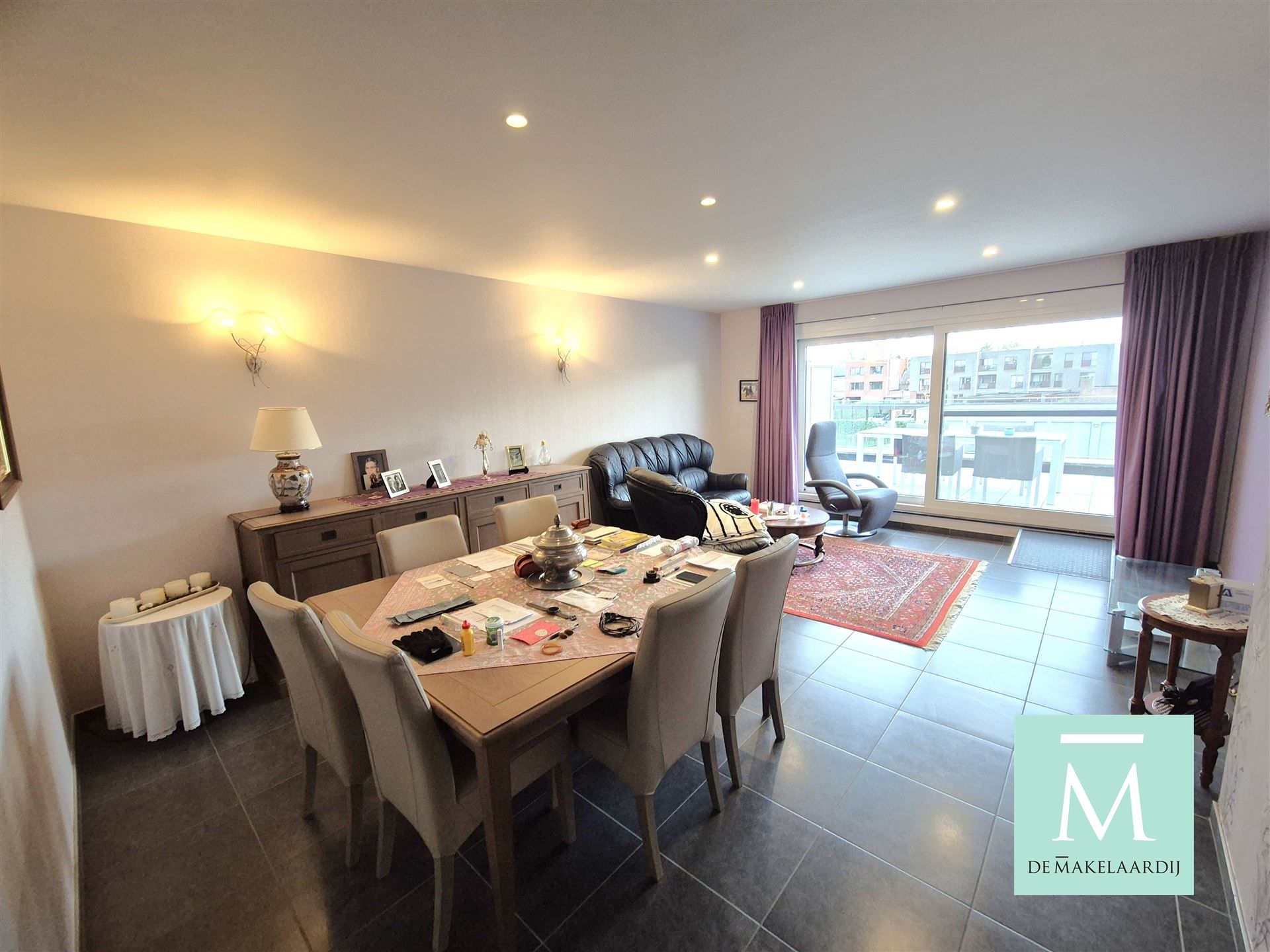 Appartement met 2 slaapkamers en zeer ruim terras foto 4