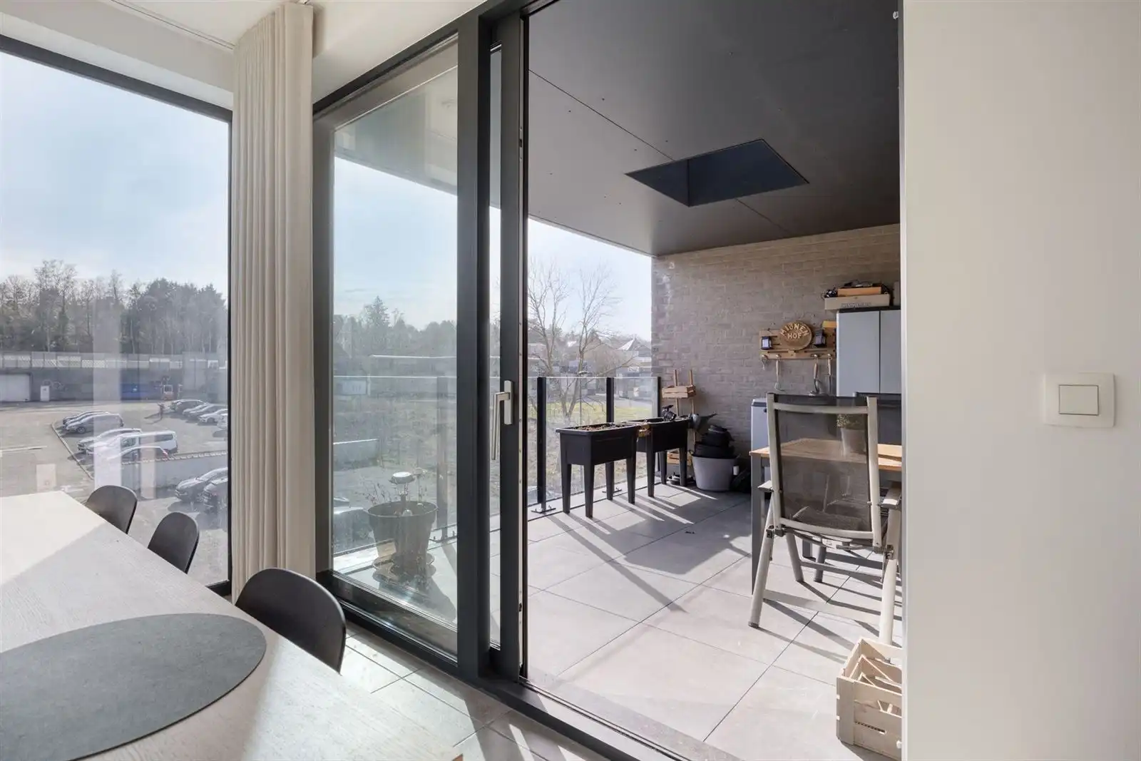 Appartement (2e verdiep) met 1 slaapkamer met ruim terras en staanplaats  foto 7
