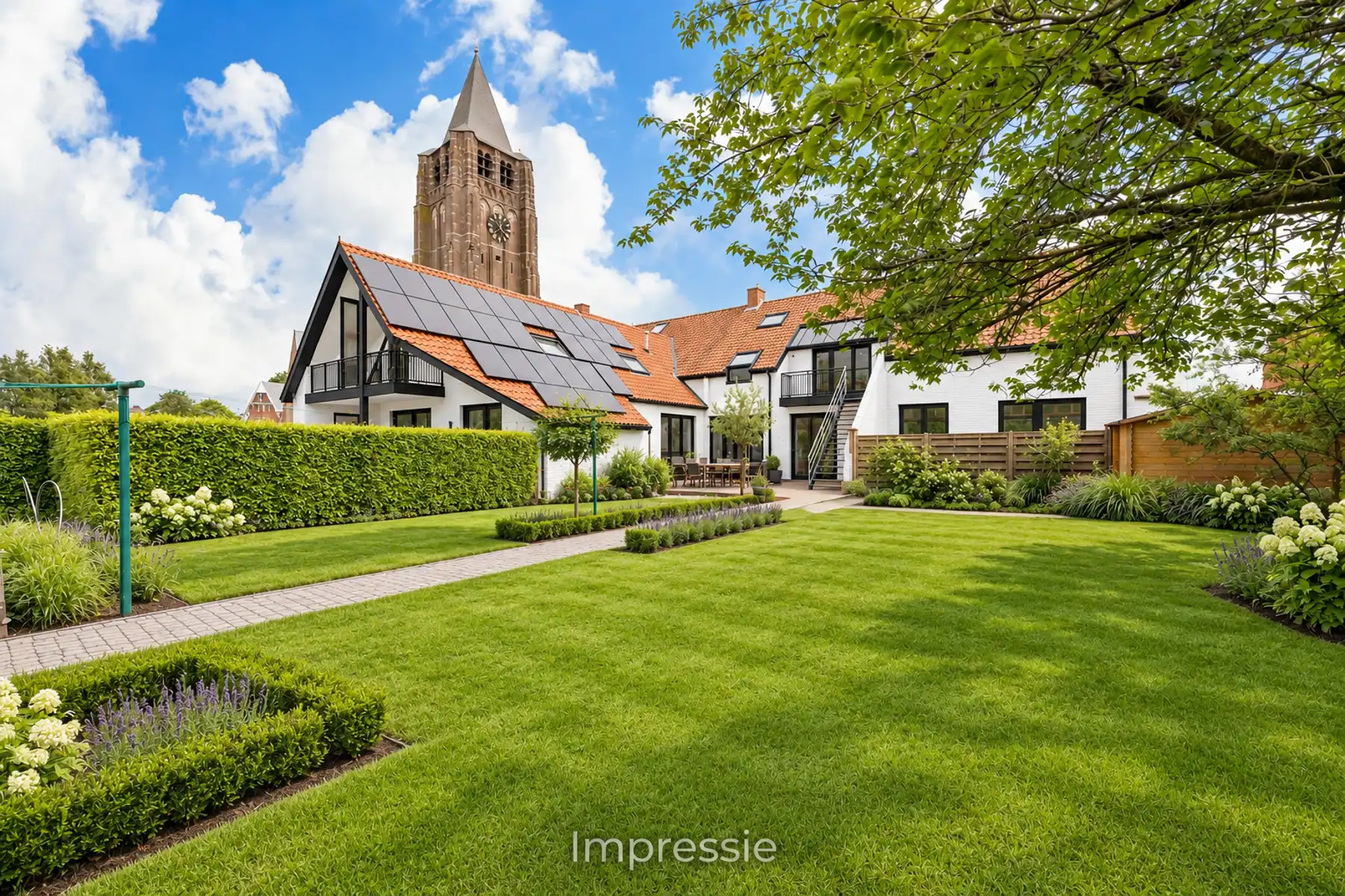 Unieke handelswoning in het historische hart van Weelde. foto {{pictureIndex}}