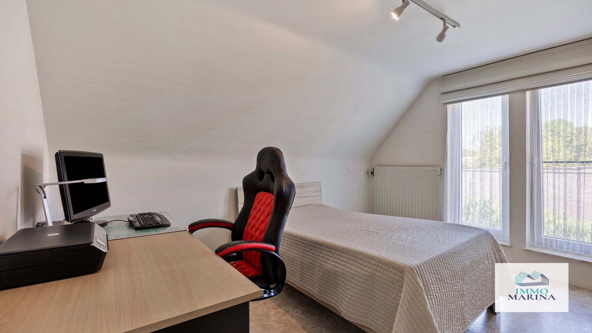 Zeer rustig gelegen instapklare 3 slpk woning met weids zicht te Wilsele  foto 15