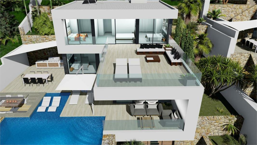 EXCLUSIEVE VILLA MET SPECTACULAIR UITZICHT foto 9