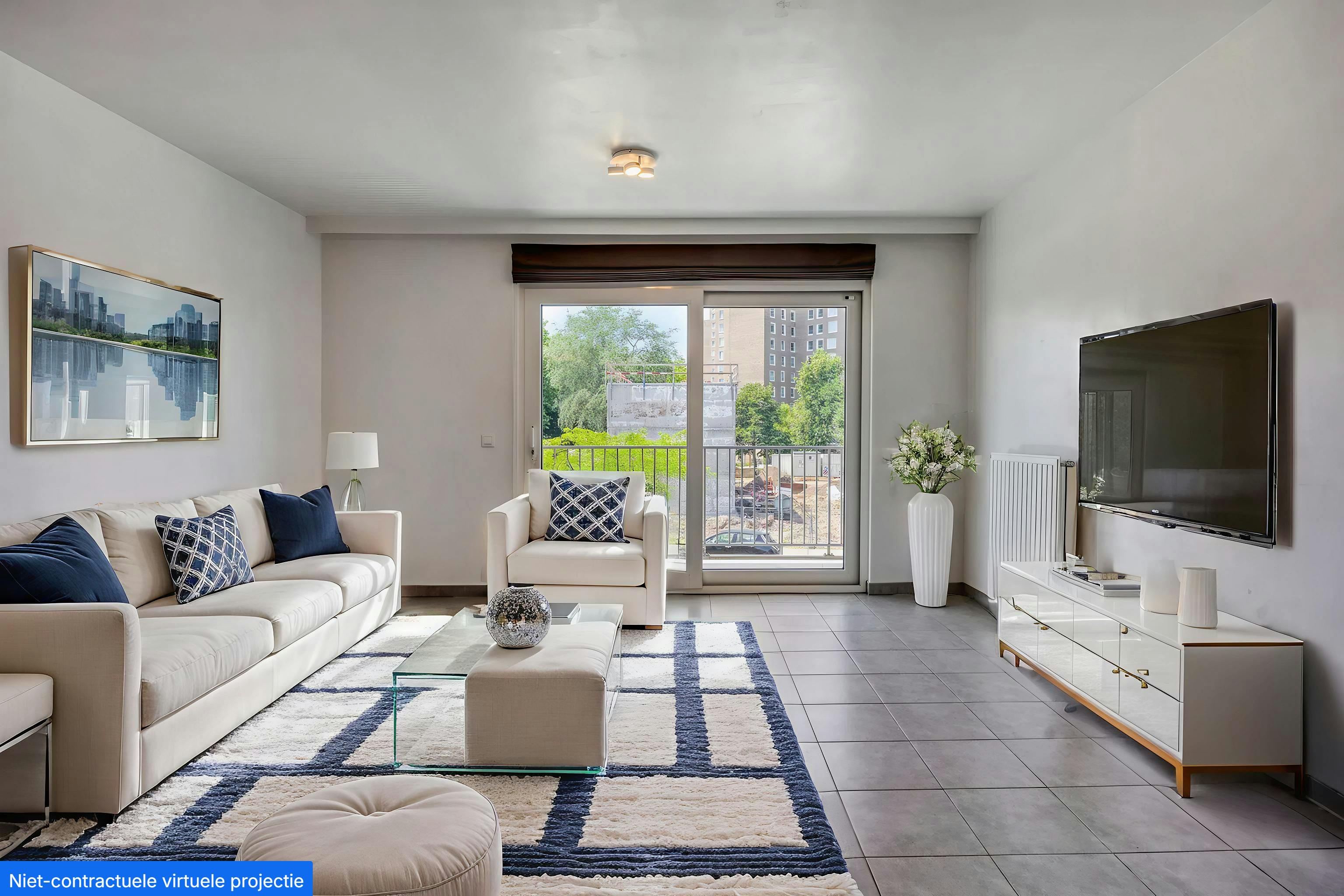 Appartement met 1 slaapkamer en terras te koop in Hoboken foto {{pictureIndex}}