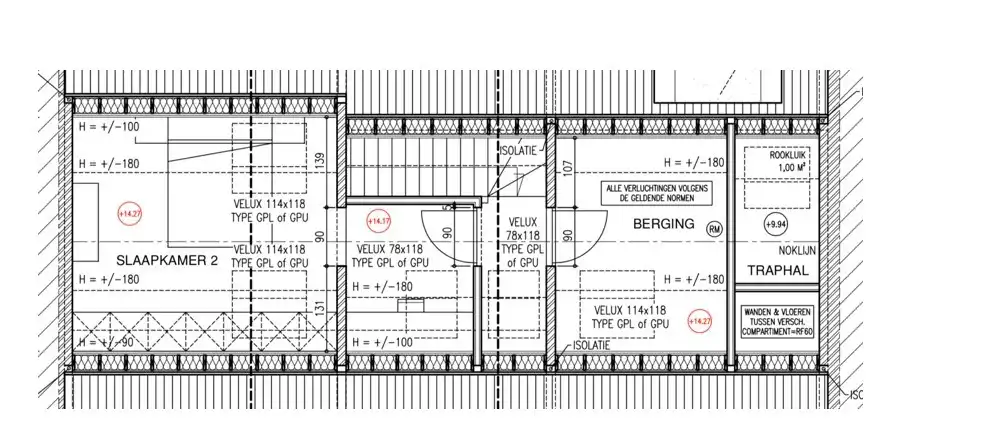 QUASI NIEUWBOUW 125 m2 MET 3 SLAAPKAMERS EN RUIM TERRAS OPEN ZICHT foto 31