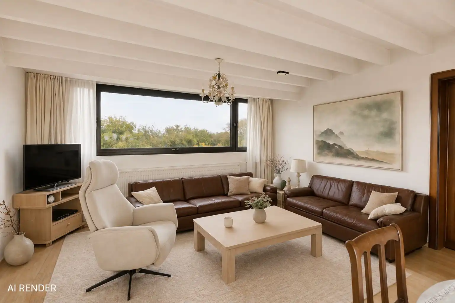 Ruime 3 slpk. duplex met waterzicht en garage foto 3