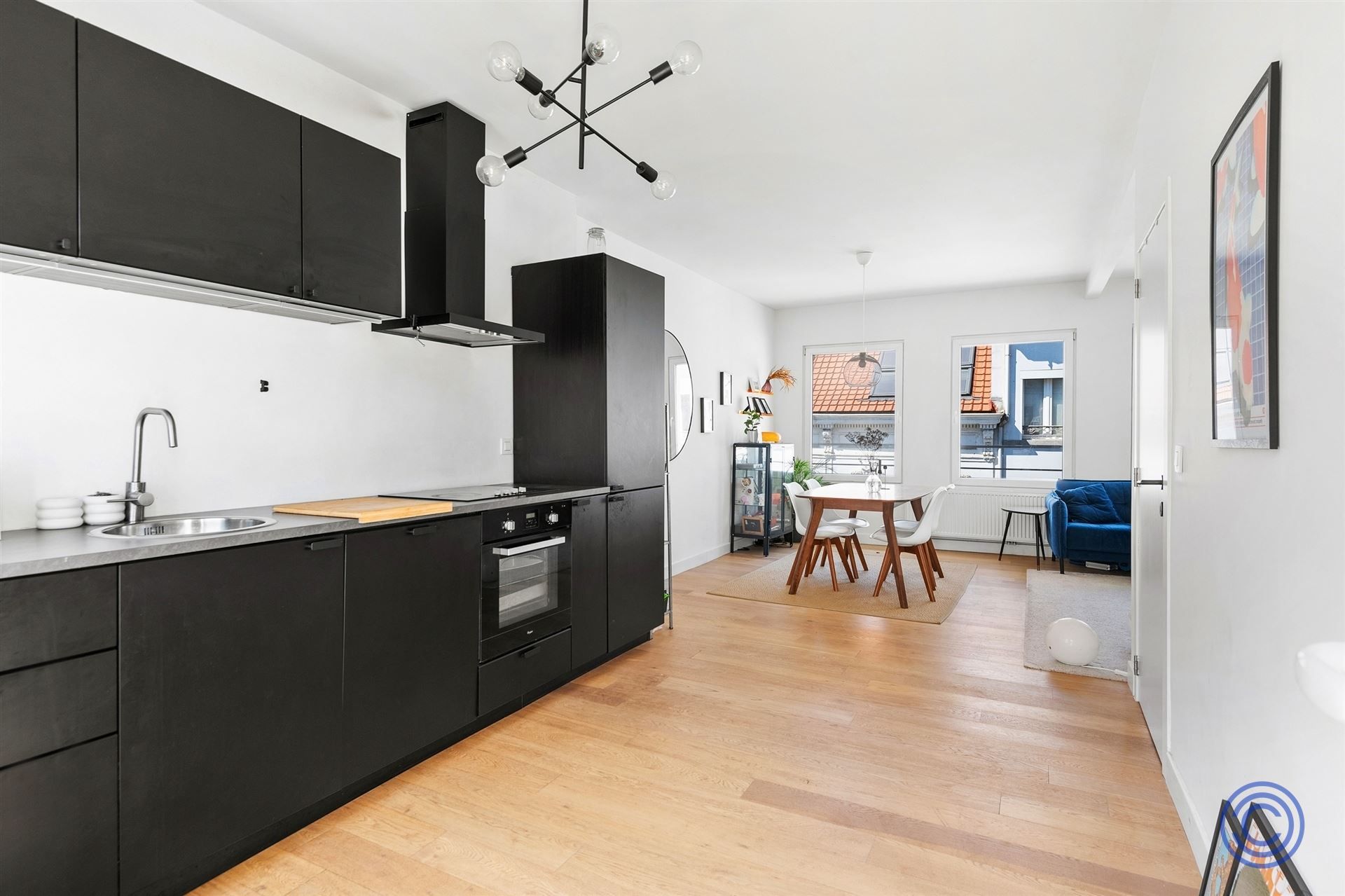 TOP gelegen 2-SLPK app met zonnig terras!  foto 3