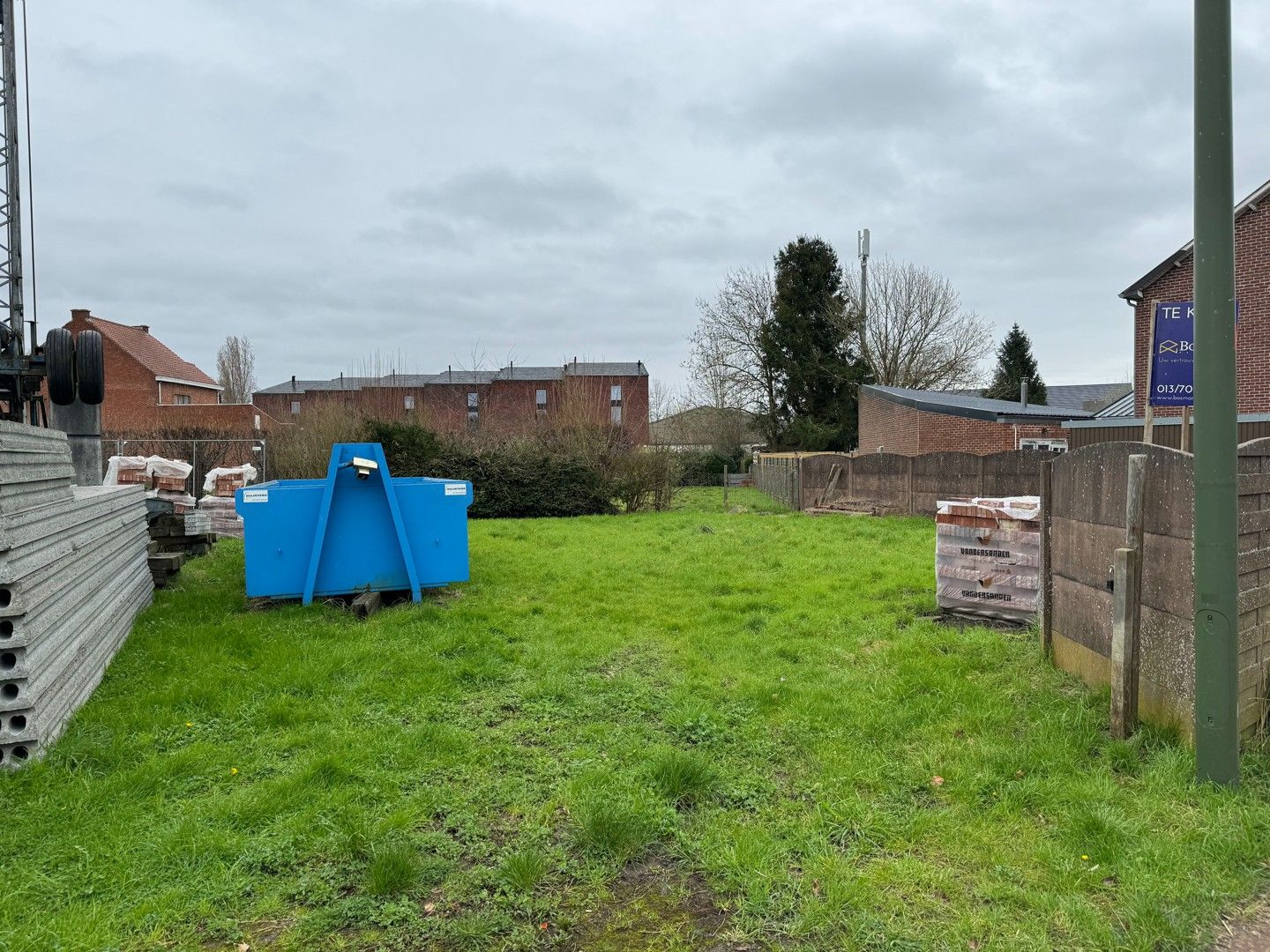 Bouwgrond voor gesloten bebouwing in centrum Geetbets. foto 4