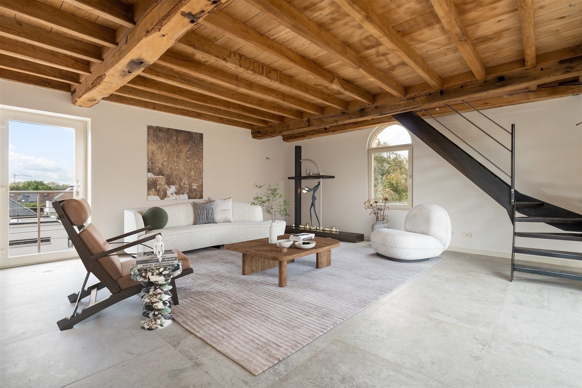 Uniek dakappartement in loftstijl foto 4