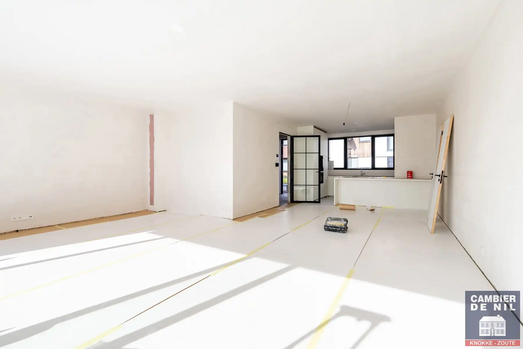 Nieuwbouw - ongemeubelde koppelvilla in rustige,  residentiële wijk te Knokke-Heist  foto 5