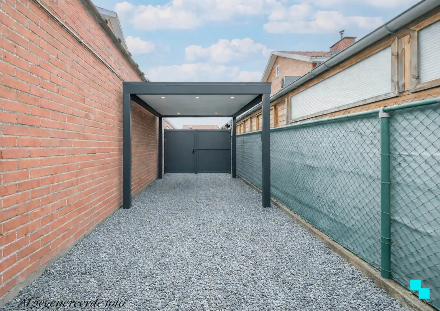 Halfopen woning in doodlopende straat te Sint-Eloois-Winkel foto 19