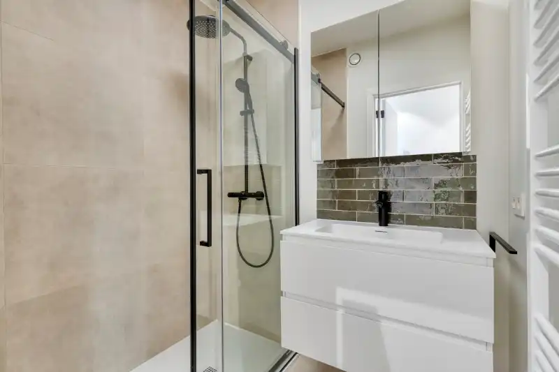 Te huur – stijlvol en energiezuinig appartement in Zeveneken foto 6