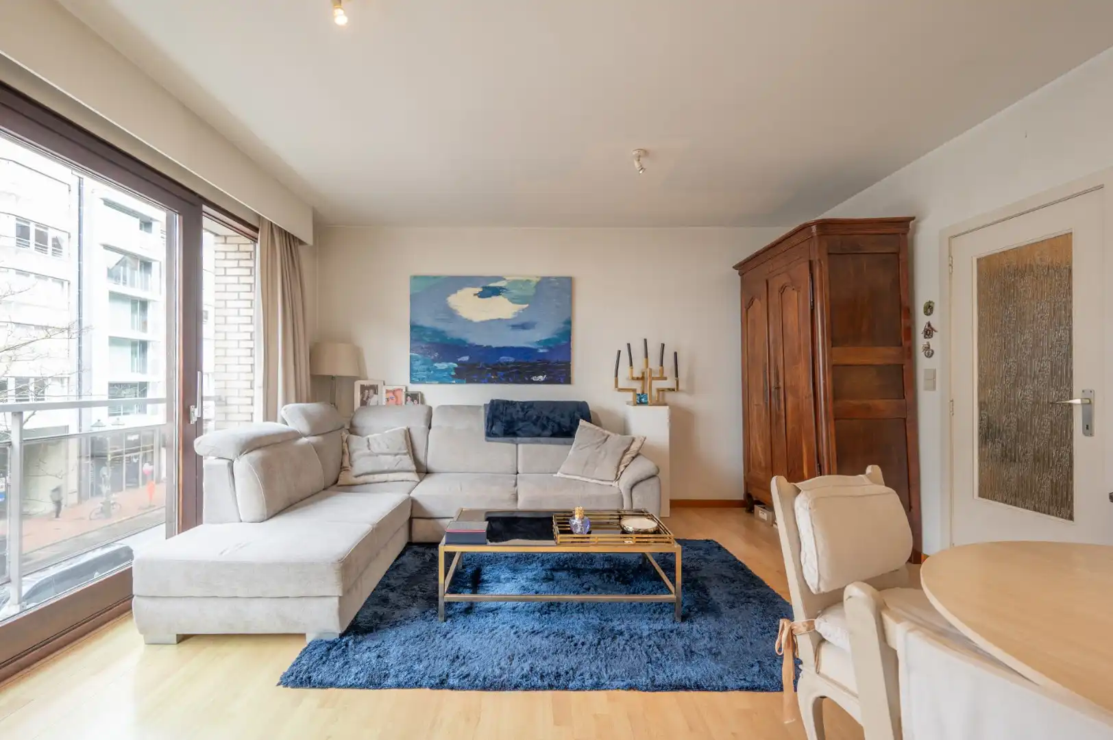 Lichtrijk 1‑slaapkamerappartement met zicht op de Lippenslaan foto 4