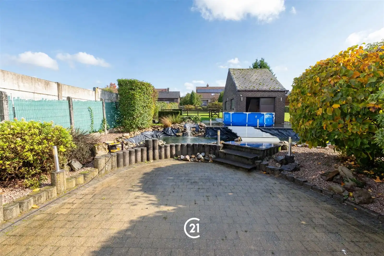 Halfopen woning met 3 slaapkamers en ruime tuin in Voorde foto 7