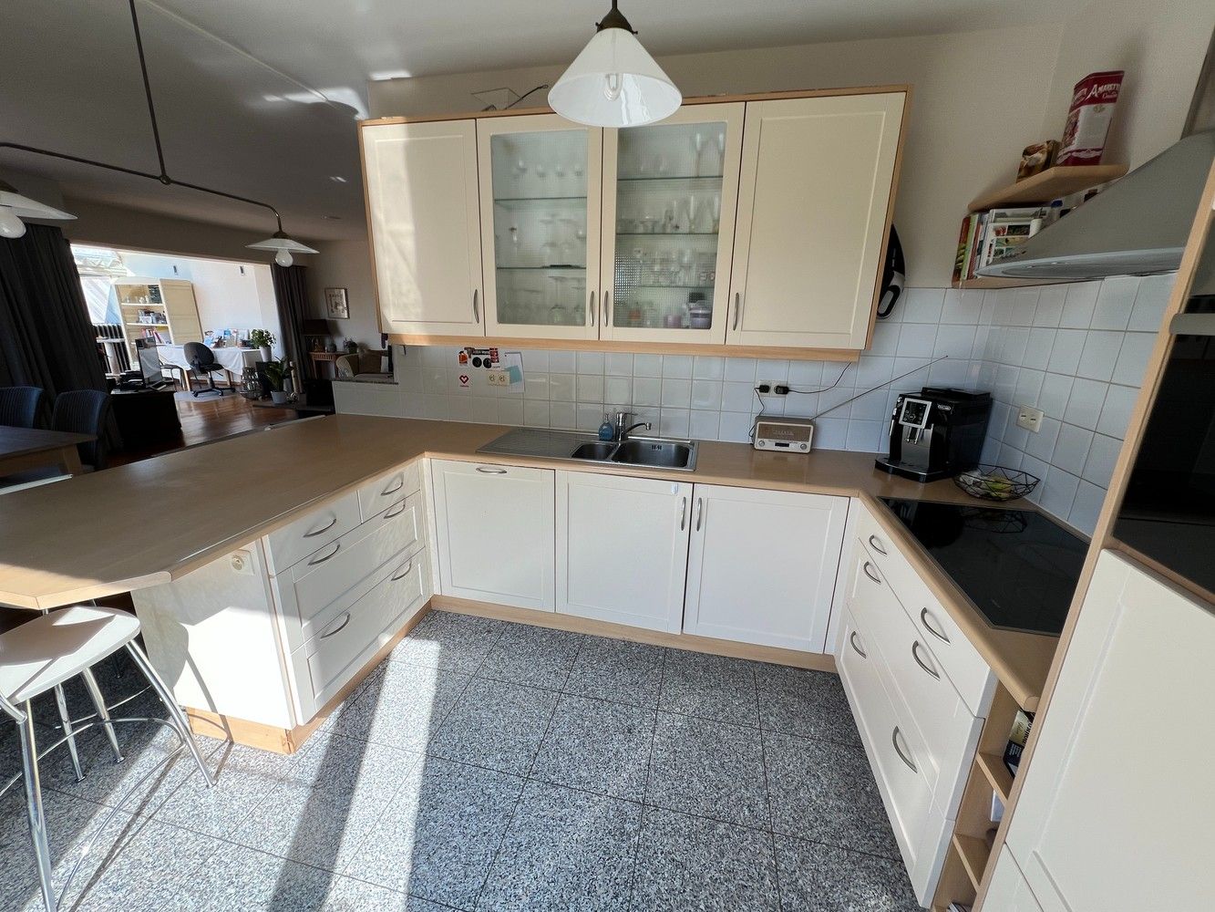 Luxueus gelijkvloers appartement met 3 slaapkamers, tuin en garage foto 10