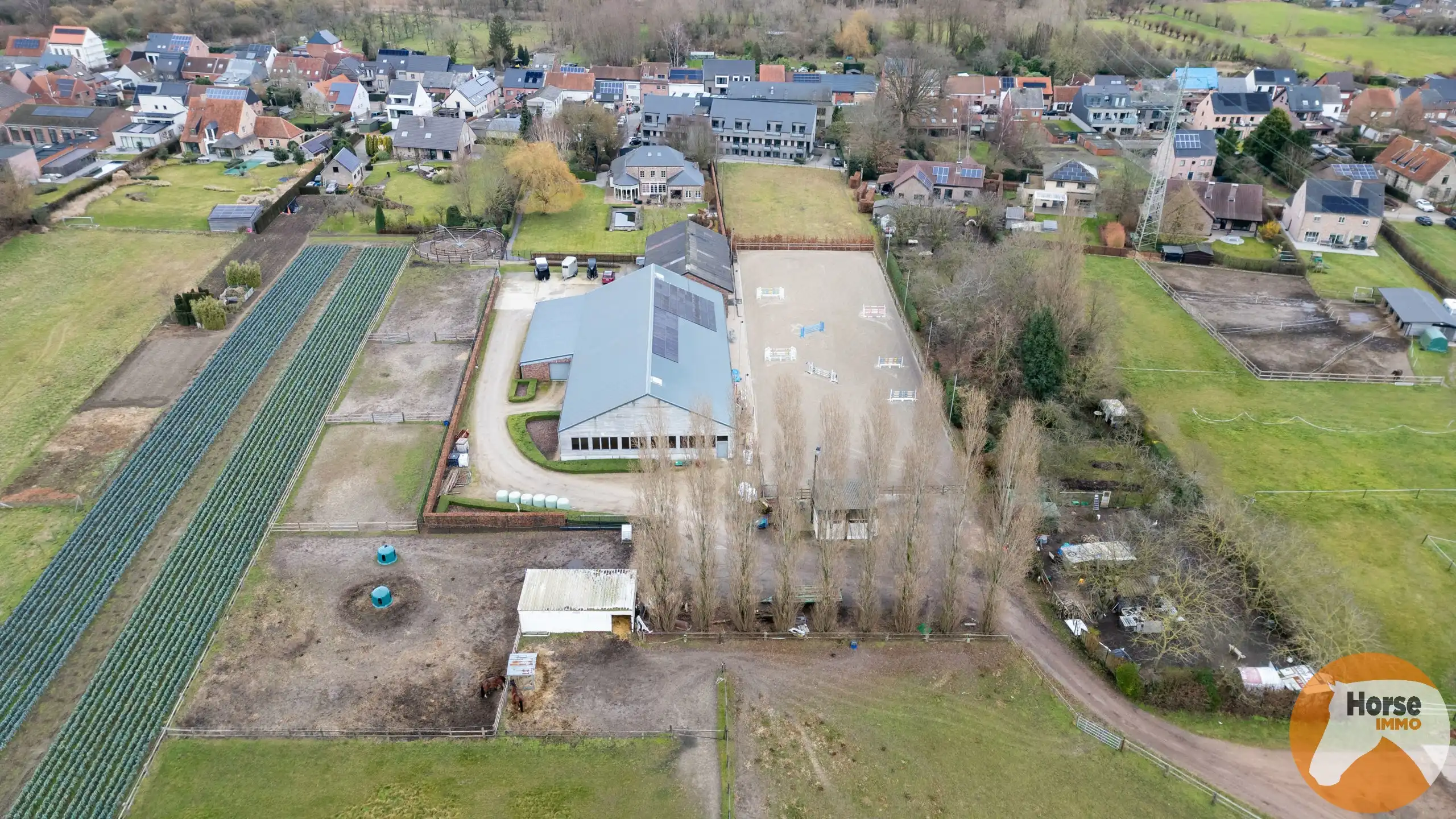 BORNEM – Professionele paardenaccommodatie met villa op 3HA foto 9