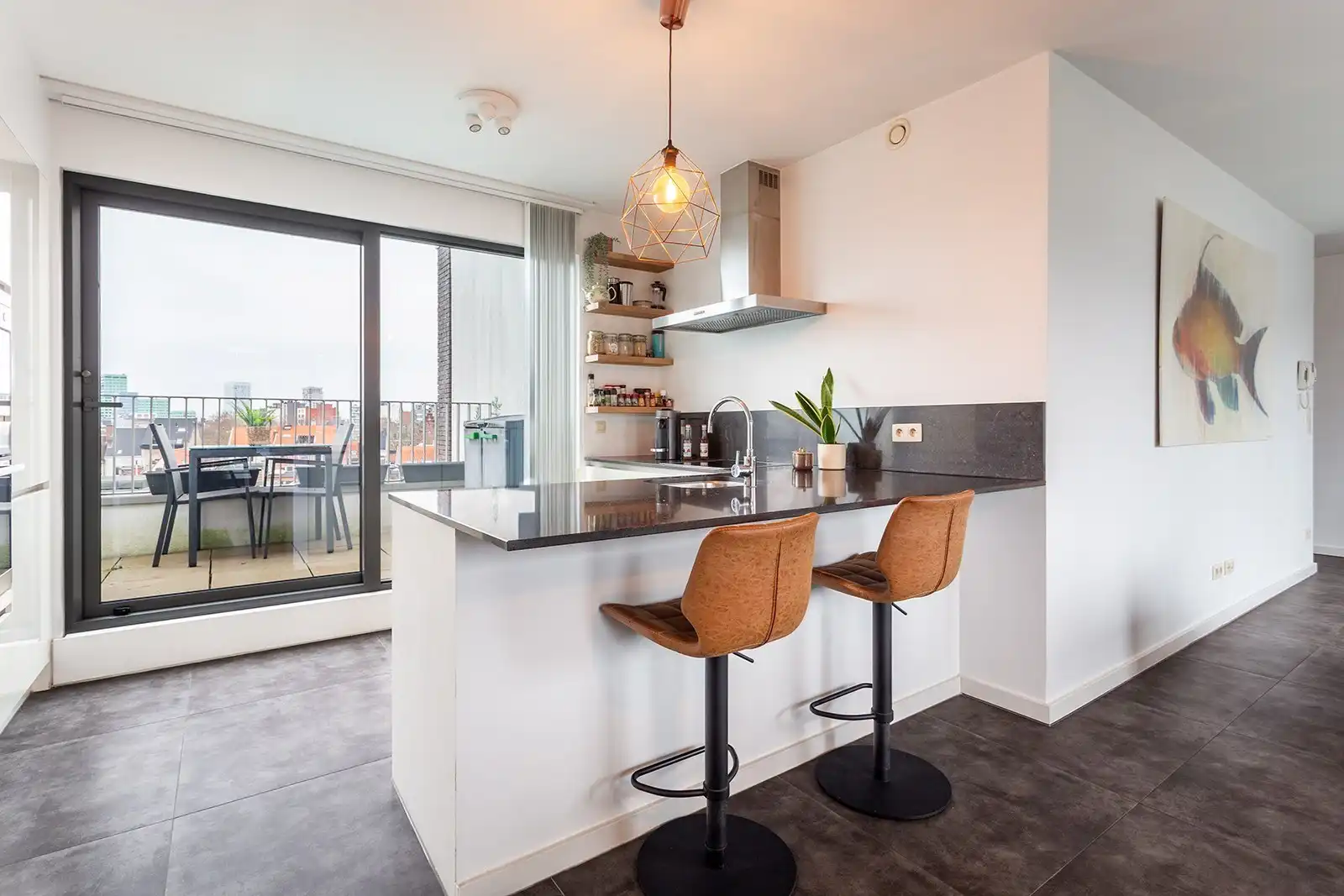 Penthouse met ruime terrassen en prachtige zichten!  foto 14