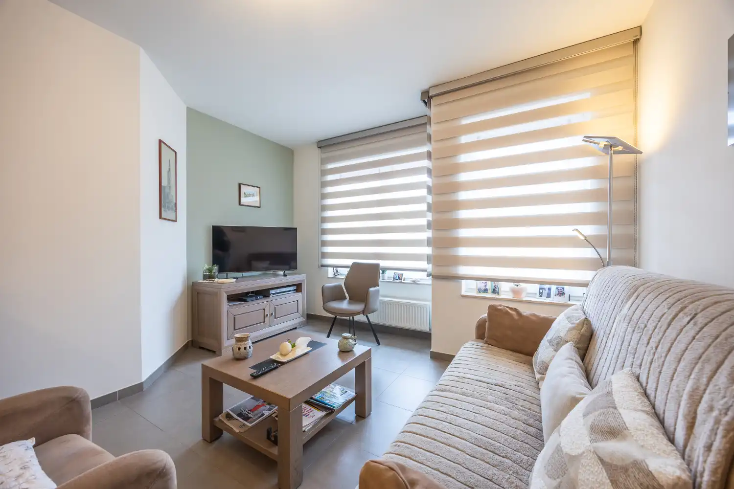 Instapklaar gelijkvloers appartement met 2 slaapkamers en ruim terras in het centrum van Middelkerke foto 6