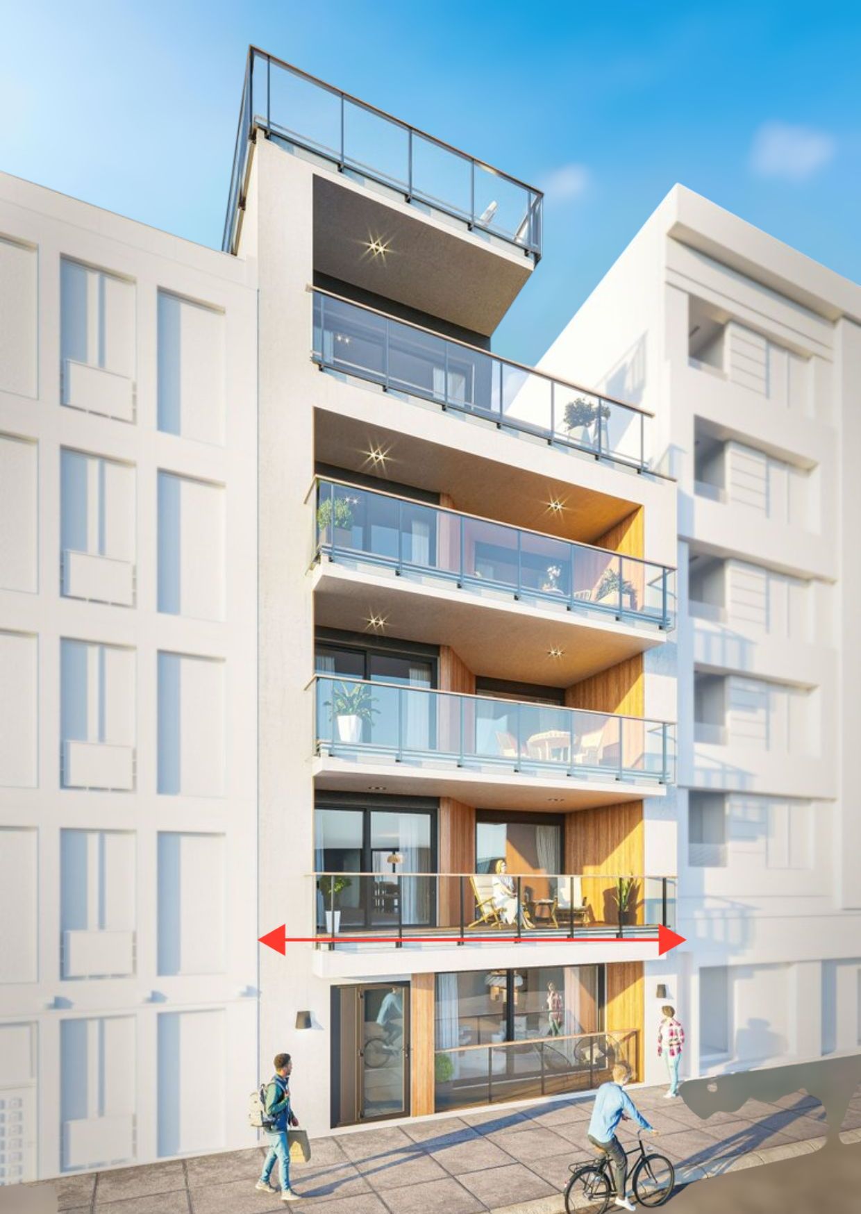 UNIEK nieuwbouwproject in hartje Oostende ! De zee op een boogscheut! foto 2