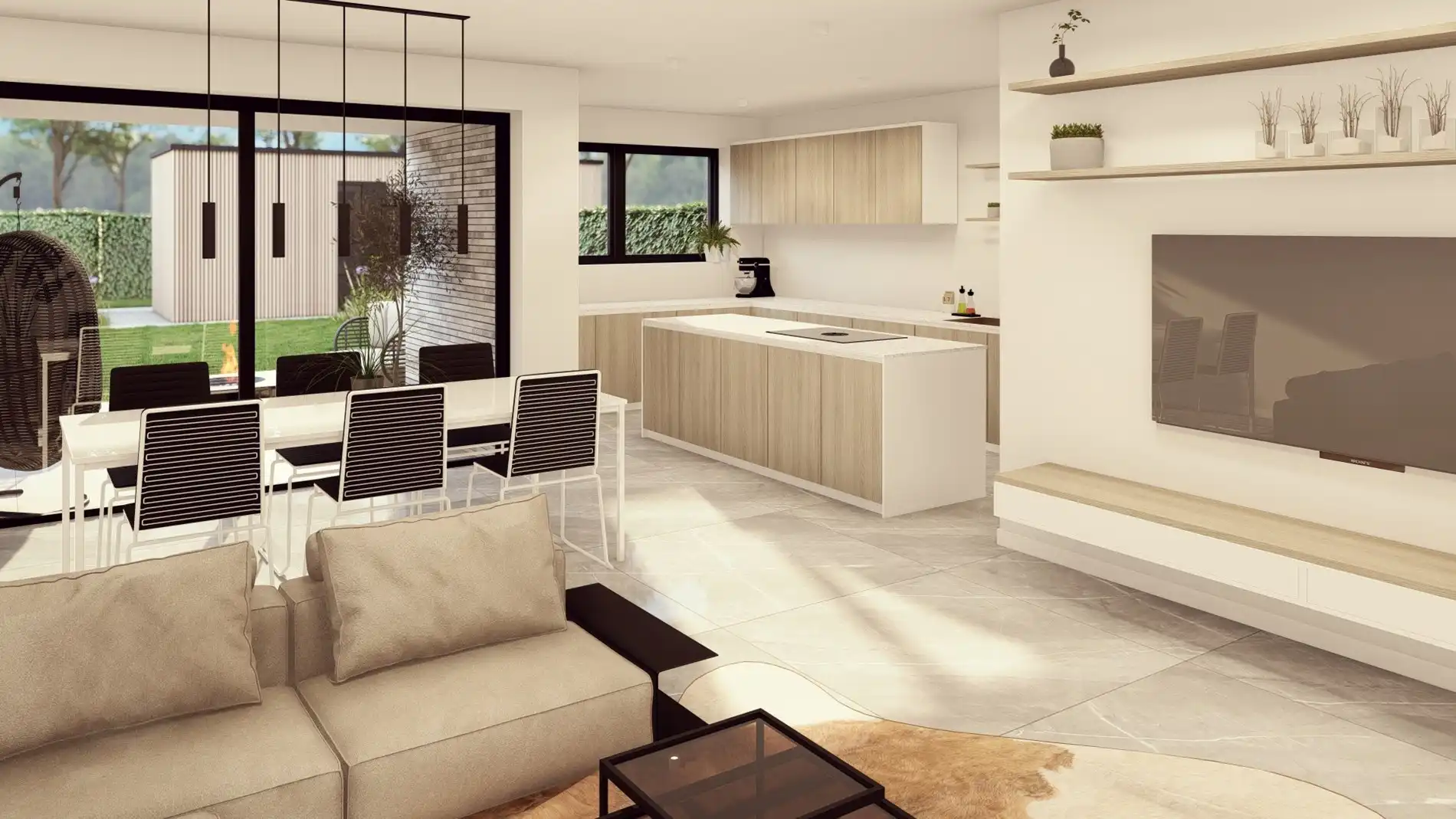 Stijlvol nieuwbouw appartement met 1 slaapkamer en terras foto 15