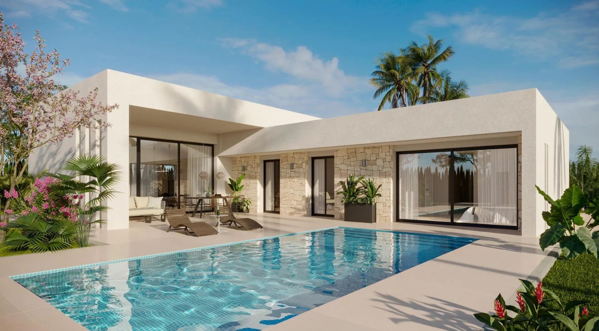 Vrijheid en luxe in het Spaanse binnenland: exclusieve villa’s op royale percelen in Aspe foto {{pictureIndex}}