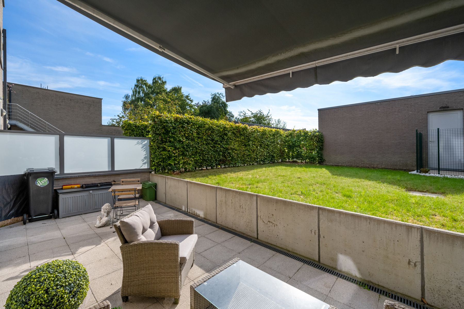 Modern 2-slpk appartement met zuidgerichte tuin en terras  foto 13