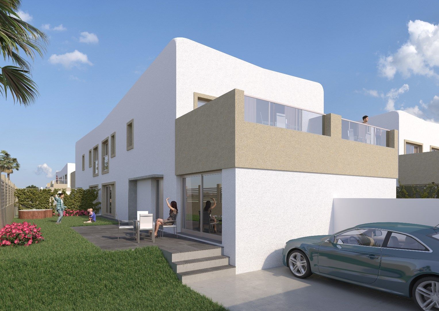 Prachtig nieuwbouwproject vlakbij de zee foto {{pictureIndex}}