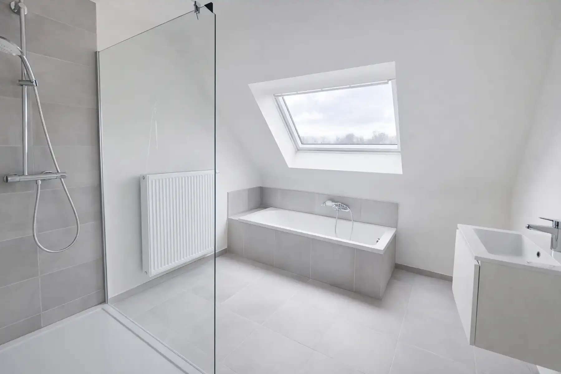 Gesloten bebouwing op de rand van Opwijk en Merchtem foto 12