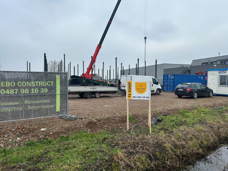 Nieuwbouw KMO units voorzien van kantoren, parkeergelegenheid - Sleidinge foto 7