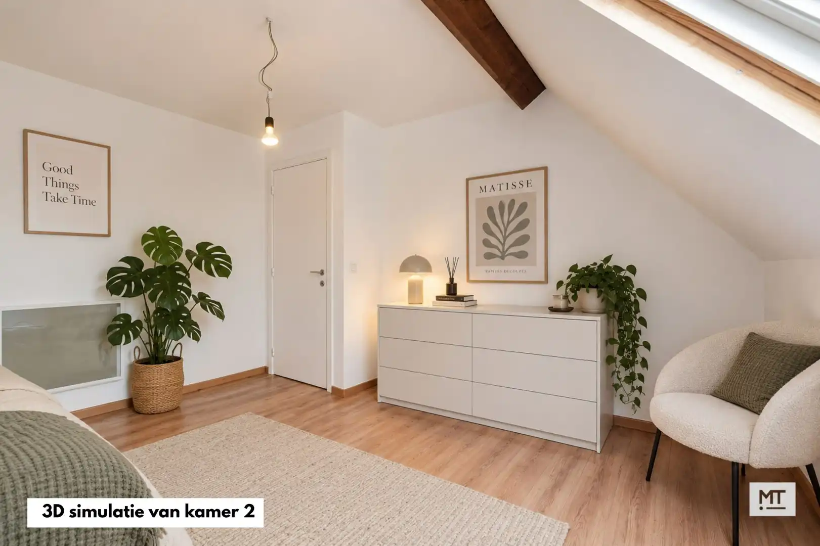 Verder af te werken woning met 3 slaapkamers, tuin, uitweg en dubbele garage in Oostnieuwkerke foto 15